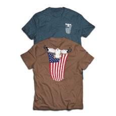 "Let Freedom Ring" Snow Goose T-Shirt