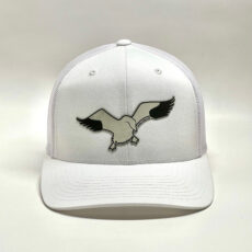 SDL Snow Goose Logo Patch Snapback Hat - White