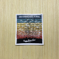 "Commitment is Real Retro" Sticker