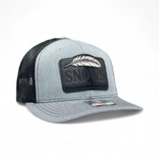 Feathermark Hat - Heather Grey/Black R112