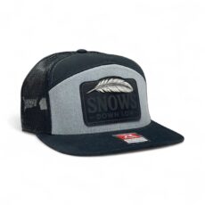 Feathermark Hat - Heather Grey/Black R168