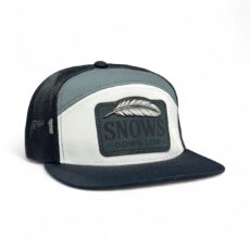Feathermark Hat - White/Graphite/Black P787