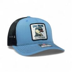 The Blue "All Eyez on Me" Hat - Columbia Blue/Black R112