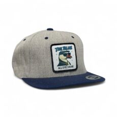 The Blue "All Eyez on Me" Hat - Heather Grey/Navy YP6089M